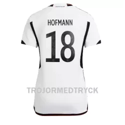 Tyskland Jonas Hofmann 18 VM 2022 Fotbollströja Dam Hemma Tyskland Jonas Hofmann 18 VM 2022 Fotbollströja Dam Hemma
