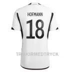 Tyskland Jonas Hofmann 18 VM 2022 Fotbollströja Hemma