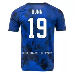 USA DUNN 19 VM 2022 Fotbollströja Borta USA DUNN 19 VM 2022 Fotbollströja Borta