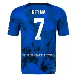 USA HEATH 7 VM 2022 Fotbollströja Borta USA HEATH 7 VM 2022 Fotbollströja Borta