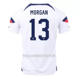 USA MORGAN 13 VM 2022 Fotbollströja Hemma USA MORGAN 13 VM 2022 Fotbollströja Hemma