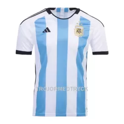 Argentina 3 Star VM 2022 Fotbollströja Hemma Argentina 3 Star VM 2022 Fotbollströja Hemma