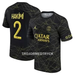 Paris Saint-Germain HAKIMI 2 Fotbollströja Fjärde Jordan 22/23 Paris Saint-Germain HAKIMI 2 Fotbollströja Fjärde Jordan 22/23
