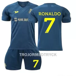 Al Nassr Ronaldo 7 Fotbollströja Barn Borta 22/23 Al Nassr Ronaldo 7 Fotbollströja Barn Borta 22/23