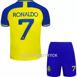 Al Nassr Ronaldo 7 Fotbollströja Barn Hemma 22/23 Al Nassr Ronaldo 7 Fotbollströja Barn Hemma 22/23