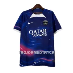 Paris Saint-Germain Fotbollströja 2023/24 Blå - Speciell Paris Saint-Germain Fotbollströja 2023/24 Blå - Speciell