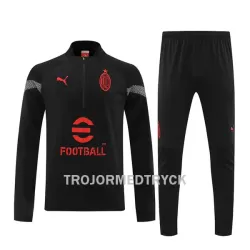AC Milan Träningströja Quarter-Zip 22/23 Svart AC Milan Träningströja Quarter-Zip 22/23 Svart