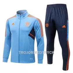 Manchester United Träningsträningsoverall 22/23 Ljusblå Manchester United Träningsträningsoverall 22/23 Ljusblå