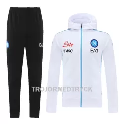 Napoli Träningsjacka Hoodie-dräkt 22/23 Vit Napoli Träningsjacka Hoodie-dräkt 22/23 Vit