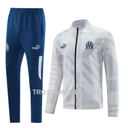 Olympique Marseille Träningsträningsoverall 22/23 Vit Olympique Marseille Träningsträningsoverall 22/23 Vit