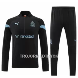 Olympique Marseille Träningströja Quarter-Zip 22/23 Svart Olympique Marseille Träningströja Quarter-Zip 22/23 Svart