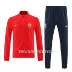 Portugal Träningsjacka kostymer 2022 Röd