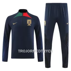 Portugal Träningströja Quarter-Zip 2022 Svart Portugal Träningströja Quarter-Zip 2022 Svart