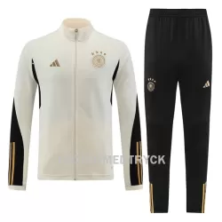 Tyskland Träningsjacka kostymer 2022 Grädde Tyskland Träningsjacka kostymer 2022 Grädde