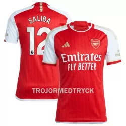 Arsenal Saliba 12 Fotbollströja Hemma 2023/24 Arsenal Saliba 12 Fotbollströja Hemma 2023/24