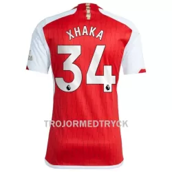 Arsenal Xhaka 34 Fotbollströja Hemma 2023/24