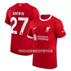 Liverpool Darwin 27 Fotbollströja Hemma 2023/24 Liverpool Darwin 27 Fotbollströja Hemma 2023/24