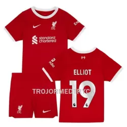 Liverpool Elliot 19 Fotbollströja Barn Hemma 2023/24 Liverpool Elliot 19 Fotbollströja Barn Hemma 2023/24