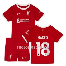 Liverpool Gakpo 18 Fotbollströja Barn Hemma 2023/24 Liverpool Gakpo 18 Fotbollströja Barn Hemma 2023/24