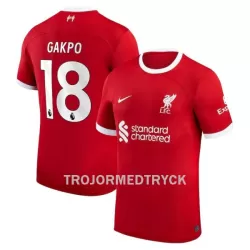 Liverpool Gakpo 18 Fotbollströja Hemma 2023/24 Liverpool Gakpo 18 Fotbollströja Hemma 2023/24