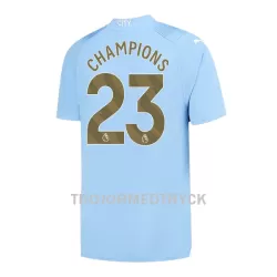 Manchester City Champions 23 Fotbollströja Hemma 2023/24 Manchester City Champions 23 Fotbollströja Hemma 2023/24