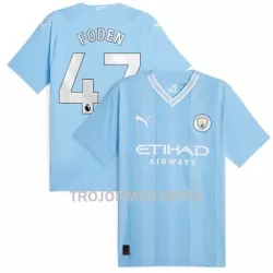Manchester City Foden 47 Fotbollströja Hemma 2023/24 Manchester City Foden 47 Fotbollströja Hemma 2023/24