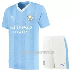 Manchester City Fotbollströja Barn Hemma 2023/24 Manchester City Fotbollströja Barn Hemma 2023/24