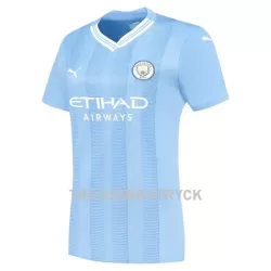 Manchester City Fotbollströja Dam Hemma 2023/24 Manchester City Fotbollströja Dam Hemma 2023/24