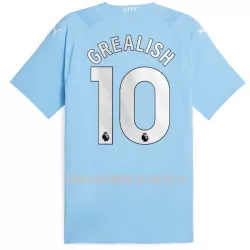 Manchester City Grealish 10 Fotbollströja Barn Hemma 2023/24