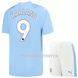 Manchester City Haaland 9 Fotbollströja Barn Hemma 2023/24 Manchester City Haaland 9 Fotbollströja Barn Hemma 2023/24