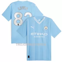 Manchester City Lewis 82 Fotbollströja Hemma 2023/24 Manchester City Lewis 82 Fotbollströja Hemma 2023/24