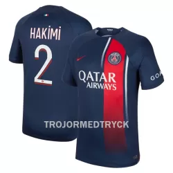 Paris Saint-Germain Hakimi 2 Fotbollströja Hemma 2023/24 Paris Saint-Germain Hakimi 2 Fotbollströja Hemma 2023/24