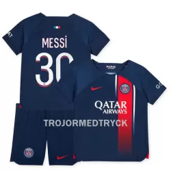 Paris Saint-Germain Messi 30 Fotbollströja Barn Hemma 2023/24 Paris Saint-Germain Messi 30 Fotbollströja Barn Hemma 2023/24