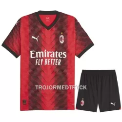 AC Milan Fotbollströja Barn Hemma 2023/24 AC Milan Fotbollströja Barn Hemma 2023/24