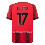 AC Milan R. Leao 17 Fotbollströja Hemma 2023/24