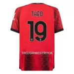 AC Milan Theo 19 Fotbollströja Hemma 2023/24