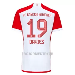 Bayern München Alphonso Davies 19 Fotbollströja Hemma 2023/24 Bayern München Alphonso Davies 19 Fotbollströja Hemma 2023/24