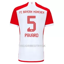 Bayern München Benjamin Pavard 5 Fotbollströja Hemma 2023/24 Bayern München Benjamin Pavard 5 Fotbollströja Hemma 2023/24