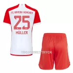 FC Bayern München Thomas Müller 25 Fotbollströja Barn Hemma 2023/24