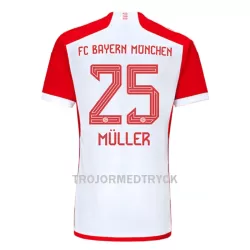 FC Bayern München Thomas Müller 25 Fotbollströja Hemma 2023/24 FC Bayern München Thomas Müller 25 Fotbollströja Hemma 2023/24