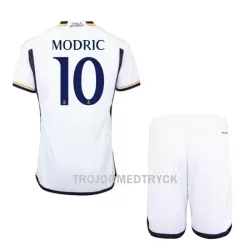 Real Madrid Modrić 10 Fotbollströja Barn Hemma 2023/24 Real Madrid Modrić 10 Fotbollströja Barn Hemma 2023/24