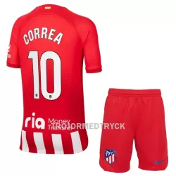 Atlético Madrid Correa 10 Fotbollströja Barn Hemma 2023/24 Atlético Madrid Correa 10 Fotbollströja Barn Hemma 2023/24