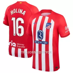 Atlético Madrid Molina 16 Fotbollströja Hemma 2023/24 Atlético Madrid Molina 16 Fotbollströja Hemma 2023/24