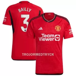 Manchester United Bailly 3 Fotbollströja Hemma 2023/24 Manchester United Bailly 3 Fotbollströja Hemma 2023/24