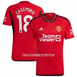 Manchester United Casemiro 18 Fotbollströja Hemma 2023/24 Manchester United Casemiro 18 Fotbollströja Hemma 2023/24