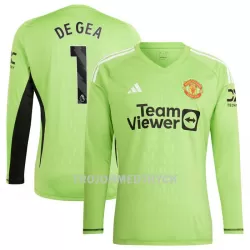 Manchester United De Gea 1 Målvakt Fotbollströja Hemma 2023/24 Långärmad Manchester United De Gea 1 Målvakt Fotbollströja Hemma 2023/24 Långärmad
