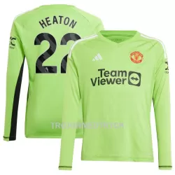 Manchester United Heaton 22 Målvakt Fotbollströja Hemma 2023/24 Långärmad Manchester United Heaton 22 Målvakt Fotbollströja Hemma 2023/24 Långärmad