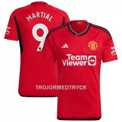 Manchester United Martial 9 Fotbollströja Hemma 2023/24 Manchester United Martial 9 Fotbollströja Hemma 2023/24