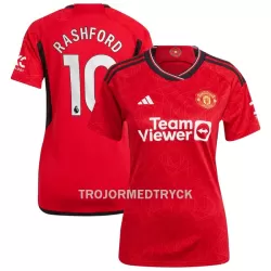 Manchester United Rashford 10 Fotbollströja Dam Hemma 2023/24 Manchester United Rashford 10 Fotbollströja Dam Hemma 2023/24