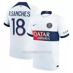 Paris Saint-Germain R.Sanches 18 Fotbollströja Borta 2023/24 Paris Saint-Germain R.Sanches 18 Fotbollströja Borta 2023/24